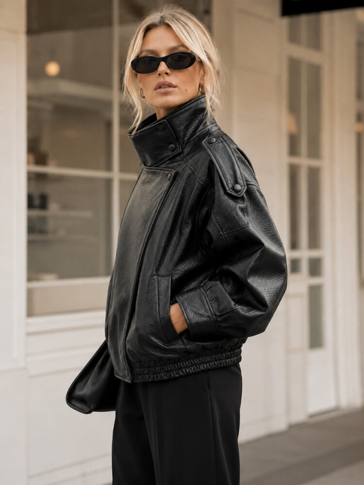 Moonhug™ Faux Leather Jacket 4