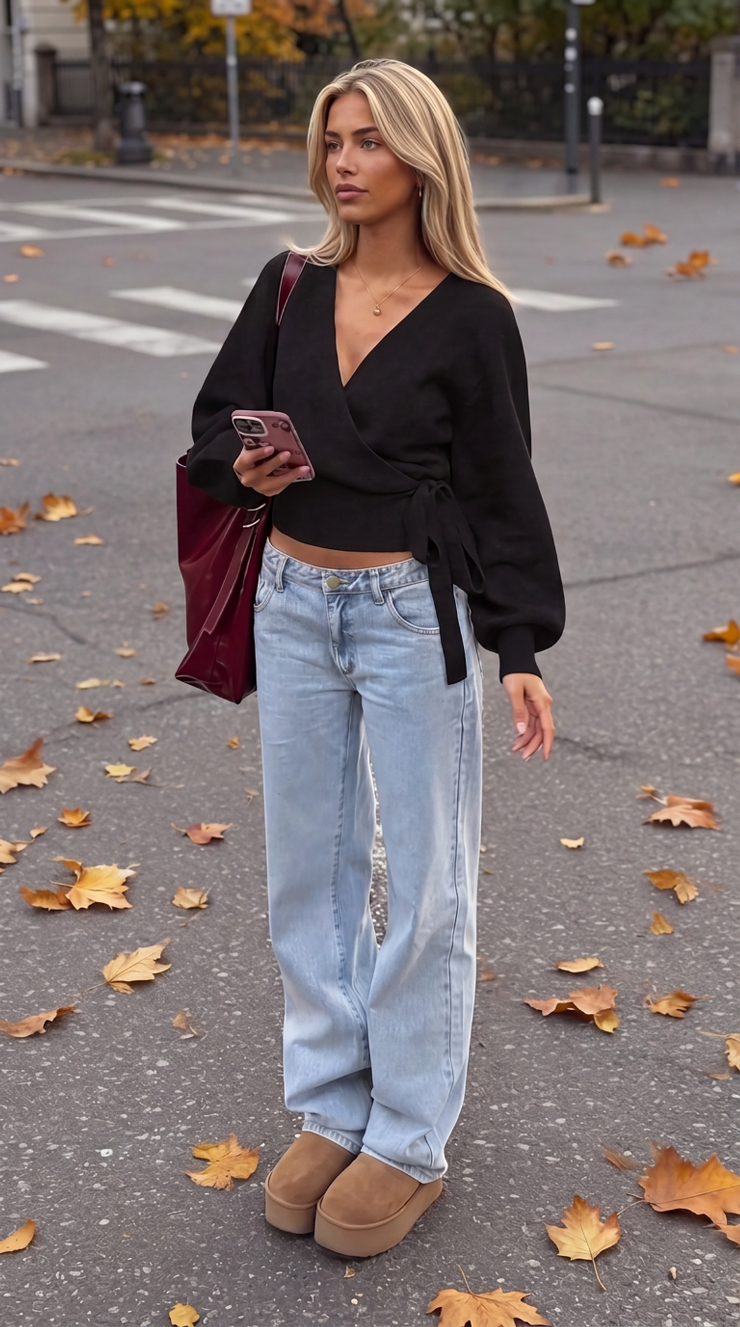 Moonhug™ Wrap Sweater 2